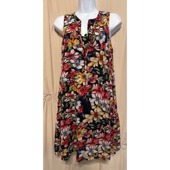 entro Dresses & Skirts - Entro Floral Boho Dress Size Small Cruisewear